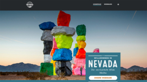 Screenshot Travel Nevada Webinare